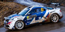Indlæs billede til gallerivisning Alpine A110 RALLY RGT #67 ASTIER/GIRAUDET - WINNER RGT - RALLY MONTE CARLO 2025 blå/hvid/rød 1:43