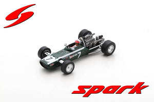 Cooper T86B #7 LUCIEN BIANCHI 3rd MONACO GP 1968 mørk grøn/hvid 1:43