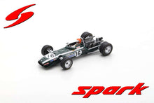Indlæs billede til gallerivisning Cooper T86B #16 ROBIN WIDDOWS BRITISH GP 1968 mørk grøn/hvid 1:43