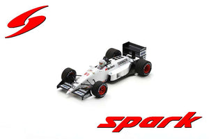 EUROBRUN F1 ER188 N 33 FRANCE GP 1988 STEFANO MODENA WHITE BLACK 1:43