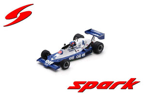 Tyrrel 008 #4 PATRICK DEPAILLER 2nd AUSTRIAN GP 1978 blå/hvid 1:43