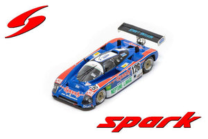ARGO JM19C #126 LECERF/ROUSSELOT/MESSAOUDI 18th 24H LE MANS 1989 blå/rød/hvid 1:43