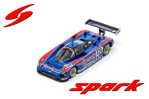 ARGO JM19C #124 ROUSSELOT/MESSAOUDI/ROY 21st 24H LE MANS 1988 blå/rød 1:43