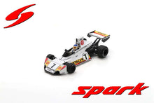 Indlæs billede til gallerivisning Brabham BT44 #7 CARLOS REUREMANN BELGIUM GP 1974 hvid/gul/rød 1:43