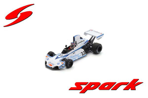 Brabham BT44B #33 PATRICK NEVE RACE OF CHAMPION 1976 hvid/blå 1:43