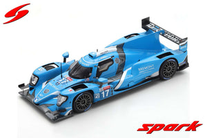 Oreca 07 GIBSON #17 KENNARD/PILLET/TILLEY 24H LE MANS 2020 blå 1:43