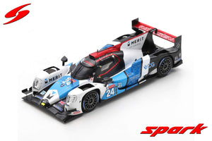 Oreca 07 GIBSON #24 GRIST/KAPADIA/WELLS 24H LE MANS 2020 sort/hvid/blå 1:43