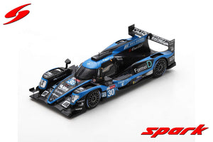 Oreca 07 GIBSON #30 GOMMENDY/HIRSCHI/TERESCHENKO 24H LE MANS 2020 sort/blå 1:43