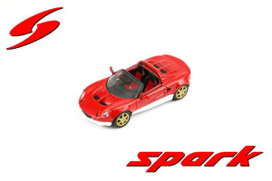 Lotus ELISE S1 TYPE 49 CABRIOLET 1999 rød/hvid 1:43