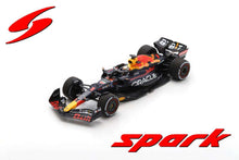 Indlæs billede til gallerivisning RED BULL F1 RB18 TEAM ORACLE RED BULL RACING N 1 WINNER ABU DHABI WORLD CHAMPION 2022 MAX VERSTAPPEN MATT BLUE YELLOW RED 1:43