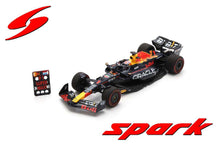 Indlæs billede til gallerivisning RED BULL F1 RB19 TEAM ORACLE RED BULL RACING N 1 WORLD CHAMPION WINNER BRITISH GP 2023 MAX VERSTAPPEN MATT BLUE 1:43