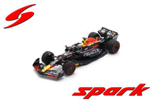 Indlæs billede til gallerivisning RED BULL F1 RB19 TEAM ORACLE RED BULL RACING N 1 WORLD CHAMPION (40th CAREER VICTORY) WINNER SPAIN GP 2023 MAX VERSTAPPEN MATT BLUE 1:43