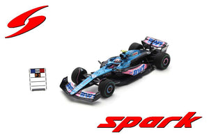 BWT ALPINE F1 TEAM A523 #10 PIERRE GASLY 3rd DUTCH GP ZANDVOORT 2023 + PITBOARD blå/lyserød/sort 1:43