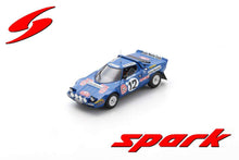 Indlæs billede til gallerivisning LANCIA STRATOS HF N 12 3rd RALLY MONTECARLO 1976 B.DARNICHE - A.MAHE BLUE 1:43