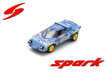 Indlæs billede til gallerivisning Lancia STRATOS HF #10 DARNICHE/MAHE WINNER TOUR DE CORSE 1981 blå/gul 1:43