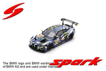 Indlæs billede til gallerivisning BMW 4-SERIES M4 GT3 TEAM WRT N 46 24h LE MANS 2024 VALENTINO ROSSI - MAXIME MARTIN - AHMAD AL HARTHY BLUE WHITE BLACK 1:43