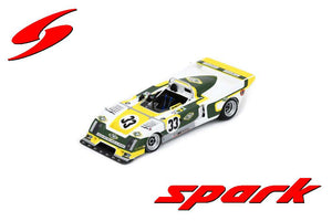 CHEVRON B36 2.0L S4 TEAM SOCIETE RACING N 33 24h LE MANS 1979 ALAIN DECHELETTE - CHARLES DECHELETTE - MARCEL TARRES WHITE BLACK YELLOW 1:43