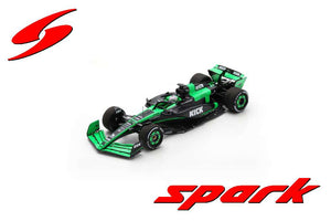 STAKE F1 TEAM KICK SAUBER C44 #77 VALTTERI BOTTAS ABU DHABI GP 2024 "Last Race" sort/grøn 1:43