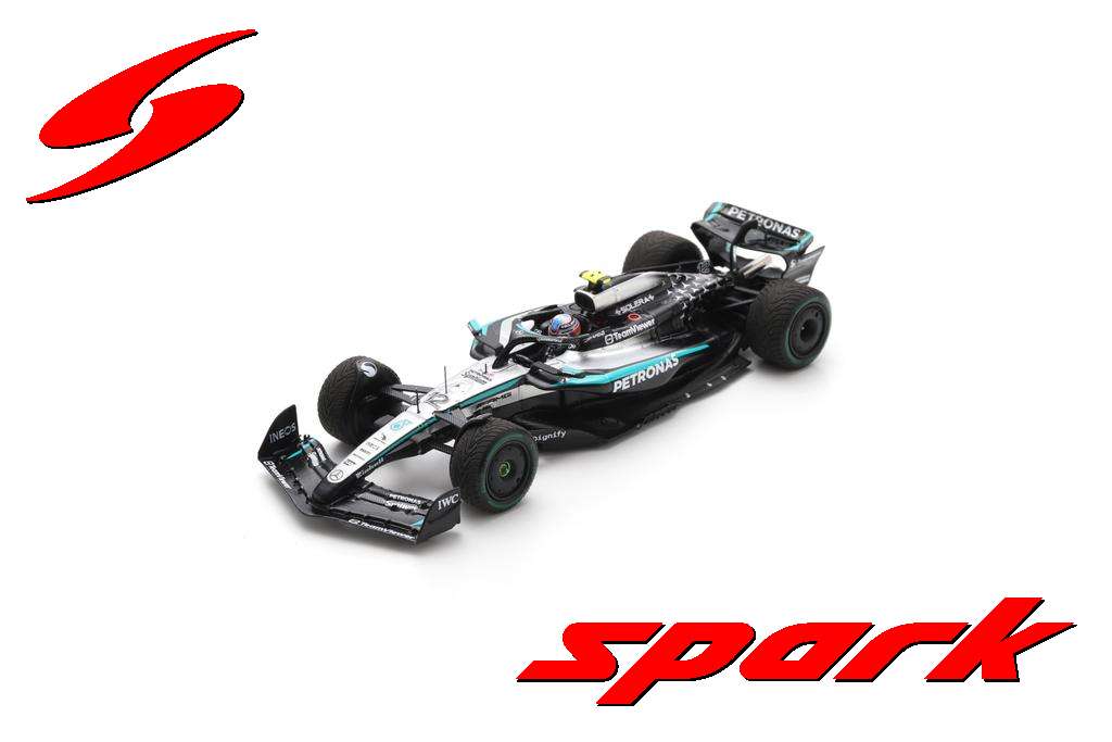 MERCEDES GP F1 W16 TEAM AMG PETRONAS MOTORSPORT N 12 SEASON 2025 ANDREA KIMI ANTONELLI BLACK SILVER GREEN 1:43