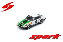 Indlæs billede til gallerivisning Porsche 911T #43 GABAN/VANDERSCHRICK 12th 24H LE MANS 1968 hvid/grøn/sort 1:43