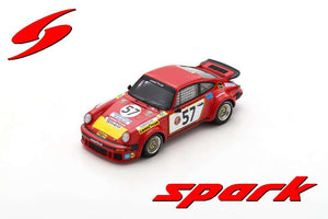 Porsche 934 #57 SCHENKEN/HEZEMANS 24H LE MANS 1976 rød/gul 1:43