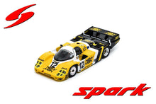 Indlæs billede til gallerivisning PORSCHE 956 2.6L TWIN TURBO TEAM SORGA JOEST RACING N 12 24h LE MANS 1983 CLEMENS SCHICKENTANZ - VOLKERT MERL - MAURICIO NARVAEZ YELLOW BLACK 1:43