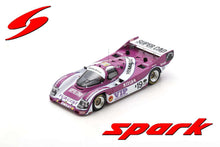 Indlæs billede til gallerivisning Porsche 962 C #19 COHEN-OLIVAR/LEE-DAVEY/IKETANI 26th 24H LE MANS 1990 lilla/hvid 1:43