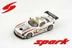 MERCEDES SLS AMG GT3 N.6 2nd MACAU GP GT CUP 2014 R.VAN DER ZANDE  1:43