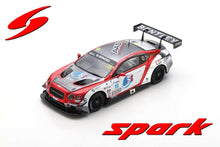 Indlæs billede til gallerivisning Bentley CONTINENTAL GT3 #18 VUTTHIKORN/KANTADHEE THAILAND SUPER SERIES 2018 hvid/sølv/rød 1:43