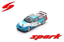 Indlæs billede til gallerivisning Ford SIERRA RS500 COSWORTH #15 NAOKI NAGASAKA 4th MACAU GUIA RACE 1988 blå/hvid/grå 1:43
