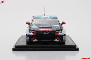 Audi RS 3 LMS #21 AURELIEN PANIS 9th RACE 2 WTCR MACUA GUIA RACE 2018 sort/hvid/blå 1:43