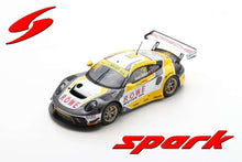 Indlæs billede til gallerivisning Porsche 911 GT3 R #99 LAURENS VANTHOOR 2nd FIA GT WORLD CUP MACAU 2019 hvid/grå/gul 1:43
