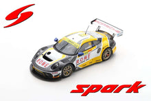 Indlæs billede til gallerivisning Porsche 911 GT3 R #98 EARL BAMBER 3rd FIA GT WORLD CUP MACAU 2019 hvid/grå/gul 1:43