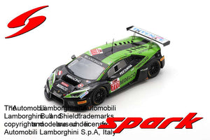 Lamborghini HURACAN GT3 #777 DELHEZ/VANNELET/STURSBERG/ZARNELLA 24H SPA 2017 sort/grøn 1:43