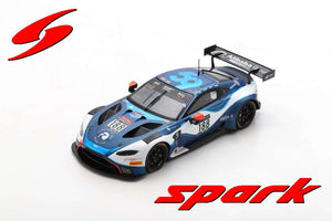 Aston Martin VANTAGE AMR GT3 #188 WEST/GOODWIN/ADAM/MARTIN 24H SPA 2020 blå/hvid 1:43