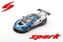 Indlæs billede til gallerivisning Porsche 911 GT3 R #918 HARING/KONSTANTUNOU/JOOS/SEEFRIED 24H SPA 2020 blå/hvid/sort 1:43