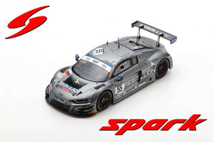 Audi R8 LMS GT3 #55 SCHOLL/GACHET/AKA/HUTCHISON 24H SPA 2020 mat grå 1:43