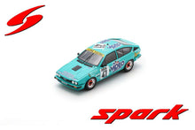Indlæs billede til gallerivisning ALFA ROMEO GTV6 TEAM JOLLY CLUB N 41 24h SPA 1986 MICHEL MAILLIEN - QUIRIN BOVY - FAUSTEIN LIGHT GREEN 1:43