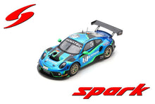 Indlæs billede til gallerivisning Porsche 911 GT3 R #21 MULLER/LIETZ/ESTRE 24H SPA 2021 blå/grøn/sort 1:43