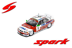 BMW 3-SERIES 318iS TEAM BMW FINA BASTOS N 5 3rd 24h SPA 1994 JEAM MICHEL MARTIN - PATRICK SLAUS - ALTFRID HEGER RED WHITE 1:43