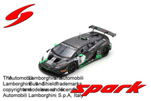 Indlæs billede til gallerivisning LAMBORGHINI HURACAN GT3 EVO 2 TEAM AGS EVENTS N 8 24h SPA 2023 L.GORINI - A.BORGA - N.JAMIN BLACK WHITE 1:43