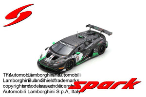 LAMBORGHINI HURACAN GT3 EVO 2 TEAM AGS EVENTS N 8 24h SPA 2023 L.GORINI - A.BORGA - N.JAMIN BLACK WHITE 1:43