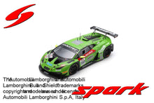 Indlæs billede til gallerivisning LAMBORGHINI HURACAN GT3 EVO 2 TEAM GRASSER RACING 24h SPA 2023 F.CRESTANI - S.NEARY - G.TWERASER - R.CAPO GREEN BLACK 1:43