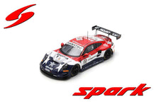 Indlæs billede til gallerivisning PORSCHE 911 992 GT3 R TEAM GMG RACING N 132 24h SPA 2023 K.WADHINGTON - J.SOFRONAS - P.LONG - J.BLEEKEMOLEN RED WHITE BLUE 1:43