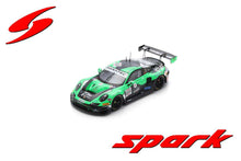 Indlæs billede til gallerivisning Porsche 911 GT3 R (992) #55 RAPPANGE/BLOM/NAKKEN/NOUET 2nd SILVER CLASS 24H SPA 2024 grøn/sort 1:43