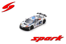 Indlæs billede til gallerivisning AUDI R8 LMS GT3 EVO II 5.2L V10 TEAM SAINTELOC RACING N 26 24h SPA 2024 ALBAN VARUTTI - GILLES STADSBADER - IVAN KLYMENKO - MARKUS PAVERUD SILVER BLUE RED 1:43