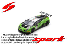 Indlæs billede til gallerivisning Lamborghini HURACAN GT3 EVO 2 #63 CALDARELLI/CAIROLI/BORTOLOTTI 24H SPA 2024 grøn/sort/krom 1:43