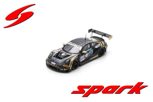 PORSCHE 911 992 GT3 R 4.2L TEAM SCHUMACHER CLRT N 22 24h SPA 2024 AYHANCAN GUVEN - LAURIN HEINRICH - DORIAN BOCCOLACCI BLACK GOLD 1:43