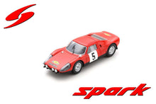 Indlæs billede til gallerivisning Porsche 904 GTS #5 DUTOIT/MOREL RALLYE DES ROUTES DU NORD 1967 rød/sort 1:43