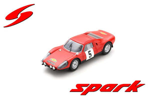 Porsche 904 GTS #5 DUTOIT/MOREL RALLYE DES ROUTES DU NORD 1967 rød/sort 1:43